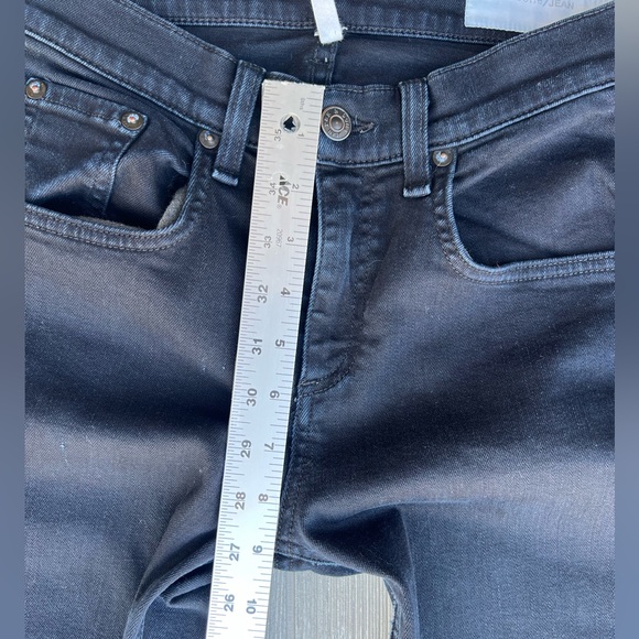 Rag & Bone High Rise Skinny Style W1513K520 Color Coal Size 27 - Picture 6 of 9